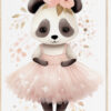 Ballerina kinderkamer poster
