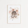 Ballerina balletschoentjes kinderposter