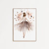 Ballerina kinderkamer poster