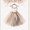 Ballerina kinderkamer poster