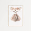 Ballerina kinderkamer poster