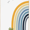 Zeewereld regenboog kinderkamer poster